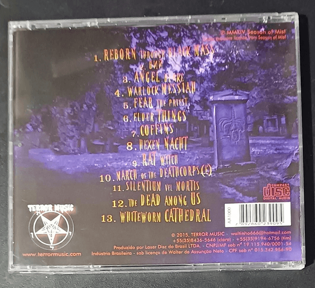Necrophagia – WhiteWorm Cathedral

