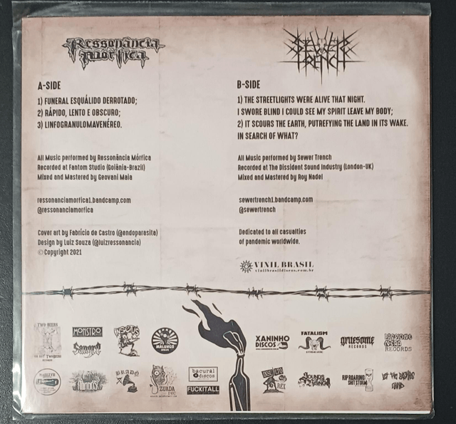 Ressonância Mórfica/ Sewer Trench Split 7"