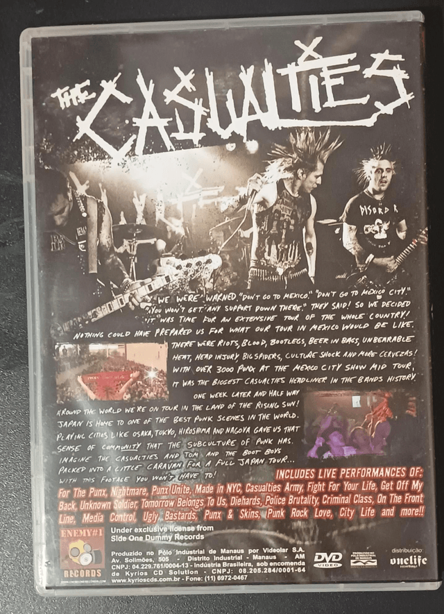 The Casualties ‎– Can't Stop Us: Mexico/Japan


