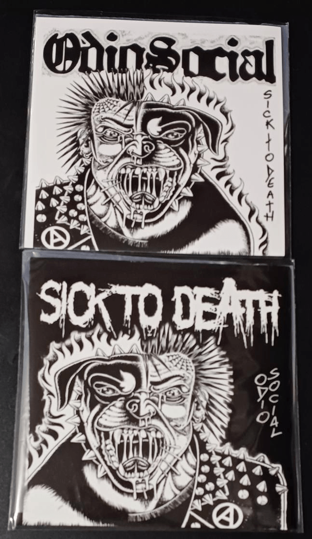 OdioSocial/Sick To Death split  7 ep
