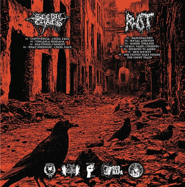 ROT | Social Chaos (split) vinil 7