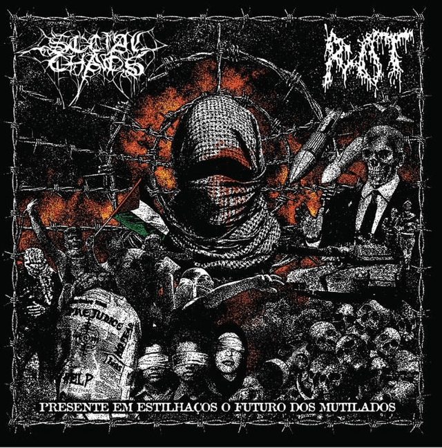 ROT | Social Chaos (split) vinil 7