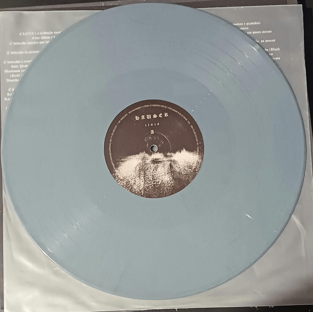 HAUSER - CINZA (VINIL CINZA) (NOVO/LACRADO)