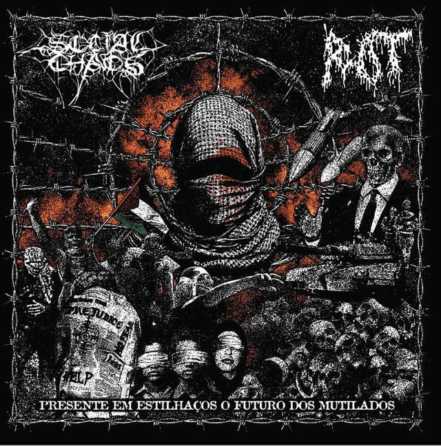 ROT | Social Chaos (split) vinil 7